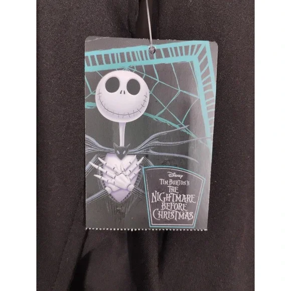 NWT Nightmare Before Christmas Womens LARGE Boo Crew Large Night Shirt Pockets - Picture 3 of 7